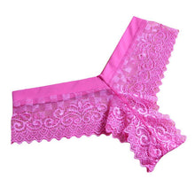 Load image into Gallery viewer, Women Lingerie Panties 2016 Sexy Lace V-string Briefs Thongs G-string Underwear