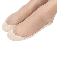 Load image into Gallery viewer, Cotton Lace Antiskid Invisible Liner No Show Peds Low Cut Socks Free Shipping #LSIW