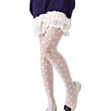 Load image into Gallery viewer, Sexy stockings 2017 Women Sexy Sheer Lace Big Dot Pantyhose Stockings Tights Dots Black White