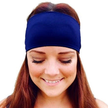 Load image into Gallery viewer, Unisex Sweatband Stripe Sporting Fitness Stretch Headband Hair Band Sweat Absorbing Headband Hearband New Style Protector