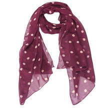 Load image into Gallery viewer, JECKSION 2016 women scarf Long Wrap Shawl Polka Dot Chiffon Scarf Scarves Stole #LN