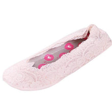 Load image into Gallery viewer, Women's lace socks invisible Summer New Cotton Lace Antiskid Liner Low Cut Socks Breathable Summer Sox Meias