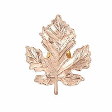 Load image into Gallery viewer, 2016 new arrival Korean Women Maple Leaf Alloy Corsage Brooch Collar Pin Jewelry 2  colours fashion ornamentation high quality