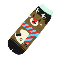Load image into Gallery viewer, 3D Printed Christmas Socks Women Unisex Low Cut Ankle Socks Animal Design Women's Casual Comfortable Cotton Crew Socks
