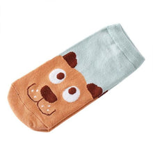 Load image into Gallery viewer, 1Pairs Women Funny Socks Elasticity Comfortable Cartoon Animal Partten Cute Sock Slippers Short  Ankle Socks