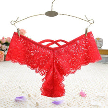 Load image into Gallery viewer, Women Cotton Briefs Sexy Lace Panties Seamless Breathable Hollow low-Rise Girl Underwear High Quality