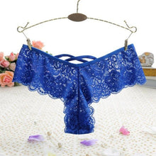 Load image into Gallery viewer, Women Cotton Briefs Sexy Lace Panties Seamless Breathable Hollow low-Rise Girl Underwear High Quality