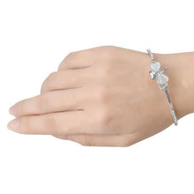 Load image into Gallery viewer, Fashion New Women Jewelry Crysta leaves Cuff Wrist Bangles &amp; Bracelets Good Luck as gift
