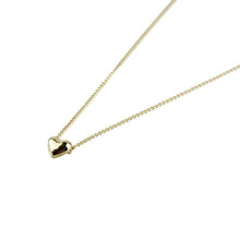 Load image into Gallery viewer, SUSENSTONE Simple Smooth Small Women Heart Crystal Rose Gold Pated Pendant NecklaceJewelry
