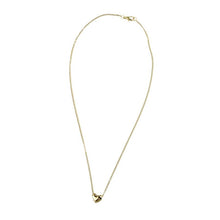 Load image into Gallery viewer, SUSENSTONE Simple Smooth Small Women Heart Crystal Rose Gold Pated Pendant NecklaceJewelry
