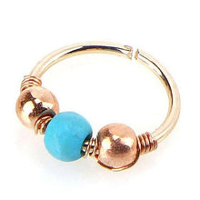 Load image into Gallery viewer, 1xStainless Steel Hand knitted Nose Ring Nostril Hoop Nose Earring Piercing Jewelry #30