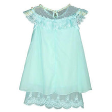 Load image into Gallery viewer, Girls Party and Wedding Dresses 2017 Summer Baby Girls Costume Kids Dress with Pearls Reine Fes Neiges Lace Princess Dress 3-7Y