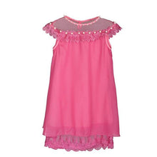 Load image into Gallery viewer, Girls Party and Wedding Dresses 2017 Summer Baby Girls Costume Kids Dress with Pearls Reine Fes Neiges Lace Princess Dress 3-7Y