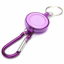 Load image into Gallery viewer, Drop Shipping 2017 1PC Outdoor Retractable Key Chain Badge Reel - Recoil Carabiner ID Ski Pass Owner Multi Mini Tools #EW