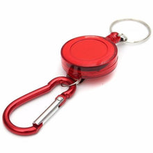 Load image into Gallery viewer, Drop Shipping 2017 1PC Outdoor Retractable Key Chain Badge Reel - Recoil Carabiner ID Ski Pass Owner Multi Mini Tools #EW