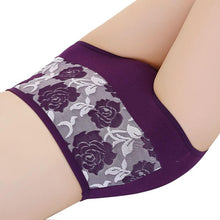 Load image into Gallery viewer, High Waist Cotton Women Briefs Sexy Healthy Panties Underwear Plus Size PP/L