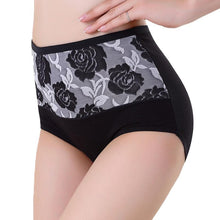 Load image into Gallery viewer, High Waist Cotton Women Briefs Sexy Healthy Panties Underwear Plus Size PP/L