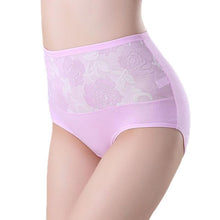 Load image into Gallery viewer, High Waist Cotton Women Briefs Sexy Healthy Panties Underwear Plus Size PP/L