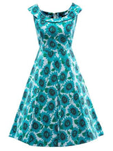 Load image into Gallery viewer, Sweet Peter Pan Collar A-Line Women's Day Dress