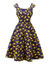 Load image into Gallery viewer, Sweet Peter Pan Collar A-Line Women's Day Dress