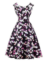 Load image into Gallery viewer, Sweet Peter Pan Collar A-Line Women's Day Dress