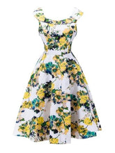 Load image into Gallery viewer, Sweet Peter Pan Collar A-Line Women's Day Dress
