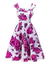 Load image into Gallery viewer, Sweet Peter Pan Collar A-Line Women's Day Dress