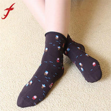 Load image into Gallery viewer, Feitong Free Size Socks Christmas Women Girl Casual Santa Claus Socks Cute Unisex Soft Cotton Breathable Warm Socks calcetines