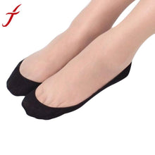 Load image into Gallery viewer, Cotton Lace Antiskid Invisible Liner No Show Peds Low Cut Socks Free Shipping #LSIW