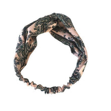 Load image into Gallery viewer, Feitong Brand Bohemia Headbands Fitness Hair Accessories For Women Floral Printed Lacy Stretchy Wide Head Band Turban Hairband