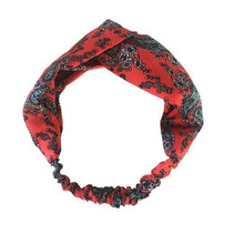 Load image into Gallery viewer, Feitong Brand Bohemia Headbands Fitness Hair Accessories For Women Floral Printed Lacy Stretchy Wide Head Band Turban Hairband