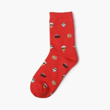 Load image into Gallery viewer, Feitong 1 Pair Funny Socks Cute long happy Socks Women Girl Casual Comfortable Character Print Cotton Cat Socks calcetines mujer