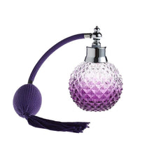 Load image into Gallery viewer, 100ml Crystal Art Vintage Style Refillable Perfume Atomizer Long Spray Bottle