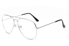 Load image into Gallery viewer, Men Women Clear Lens Glasses Metal Spectacle Frame Myopia Eyeglasses Lunette Fe