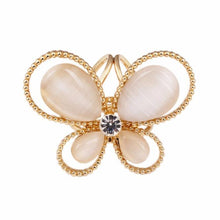 Load image into Gallery viewer, Tricyclic Butterfly Scarf Buckle Wedding Brooch Holder Scarf Jewelry