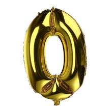 Load image into Gallery viewer, 32 inch Thickened Helium Foil Balloons Birthday Number Balloons for Wedding Anniversary Decoration (Gold)