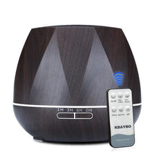 Load image into Gallery viewer, 550ml Air Humidifier Essential Oil Diffuser Ultrasonic Cool Mist Humidifier LED Night Light for Office Home Bedroom Living Room