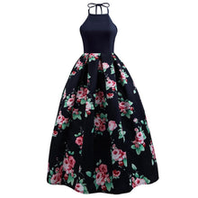 Load image into Gallery viewer, Sexy Women Floral Printed Long Dress Sleeveless Party Evening Beach Maxi Dress