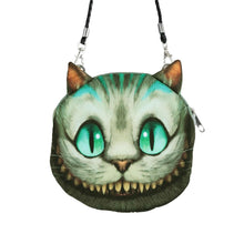 Load image into Gallery viewer, New Cute Women Shoulder Bag Cat Face Cartoon Print Zipper Closure Messenger Clutch Coin Purse Bag