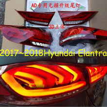 Load image into Gallery viewer, 2017~2018year,Elantra taillight,Free ship! Elantra fog light,sonata,santa fe,Tiburon,lantra,ix45,tucson,ix35;Elantra rear light