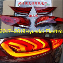 Load image into Gallery viewer, 2017~2018year,Elantra taillight,Free ship! Elantra fog light,sonata,santa fe,Tiburon,lantra,ix45,tucson,ix35;Elantra rear light