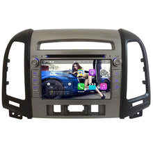Load image into Gallery viewer, 7'' Quad Core 2GB RAM Android 7.1.2 WiFi BT 4G Car multimedia player GPS Capacitive Screen For Hyundai SANTA FE 3 Hole 2006-2012