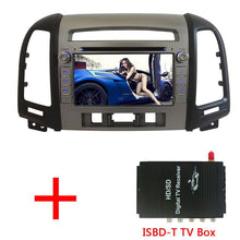 Load image into Gallery viewer, 7'' Quad Core 2GB RAM Android 7.1.2 WiFi BT 4G Car multimedia player GPS Capacitive Screen For Hyundai SANTA FE 3 Hole 2006-2012