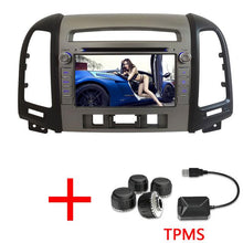 Load image into Gallery viewer, 7'' Quad Core 2GB RAM Android 7.1.2 WiFi BT 4G Car multimedia player GPS Capacitive Screen For Hyundai SANTA FE 3 Hole 2006-2012