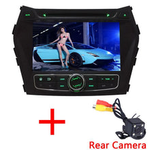 Load image into Gallery viewer, 8'' Android 7.1 Quad Core 2GB RAM 2 Din HD Car Stereo DVD Player Bluetooth USB/TF FM For Hyundai IX45/Santa FE 2013-2016
