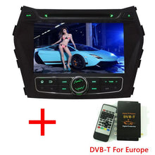 Load image into Gallery viewer, 8'' Android 7.1 Quad Core 2GB RAM 2 Din HD Car Stereo DVD Player Bluetooth USB/TF FM For Hyundai IX45/Santa FE 2013-2016