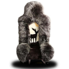 Load image into Gallery viewer, car seat cover covers auto accessories fur wool warm for hyundai accent elantra santa fe solaris sonata tucson 2017 2016 2015