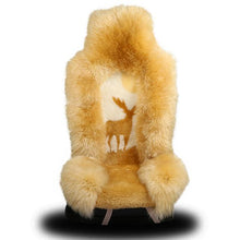 Load image into Gallery viewer, car seat cover covers auto accessories fur wool warm for hyundai accent elantra santa fe solaris sonata tucson 2017 2016 2015