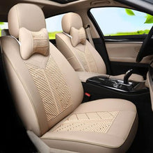 Load image into Gallery viewer, CARTAILOR Car Seat Cover PU Leather for Hyundai Santa fe 2010 2013 Seat Covers Cars Accessories for Car Seats Protector Ice Silk