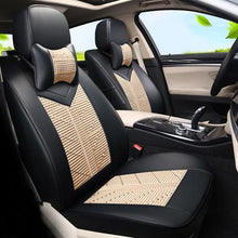 Load image into Gallery viewer, CARTAILOR Car Seat Cover PU Leather for Hyundai Santa fe 2010 2013 Seat Covers Cars Accessories for Car Seats Protector Ice Silk